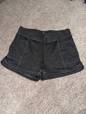 Gaiam Everyday Drawstring Women's Shorts - Charcoal